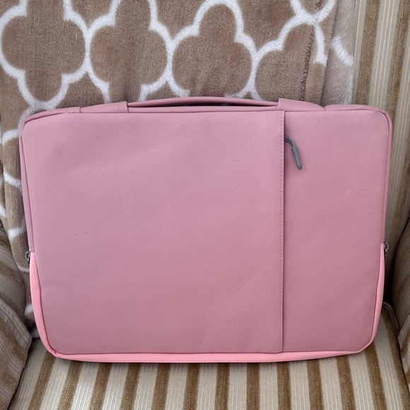 Light Pink - Mosiso Laptop Sleeve with Handle -Never Used - Excellent Condition - Picture 2 of 9